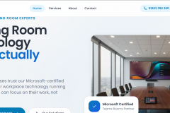 Smart Work Spaces Website 